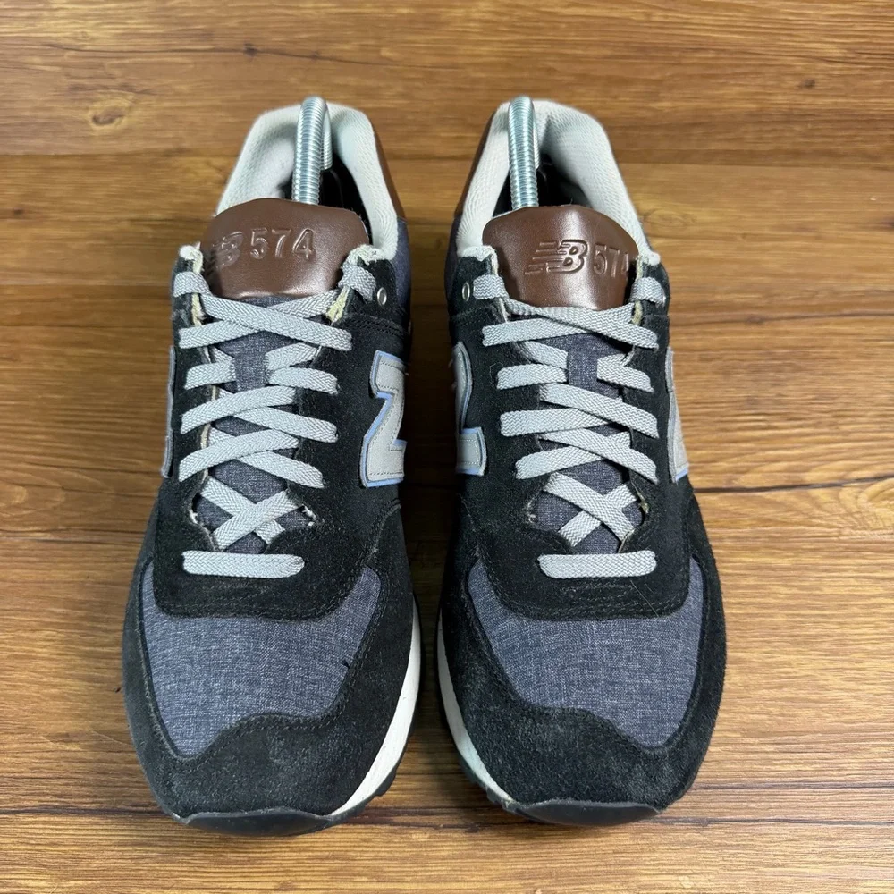 New Balance 574 Beach Cruisers Suede Sneakers Men’s Size 8.5 Shoes - Picture 8 of 12
